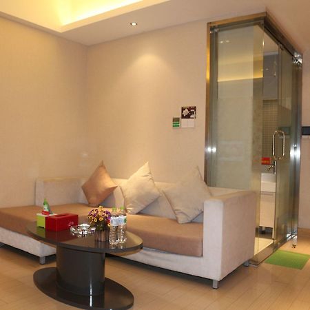 Hangzhou Dushangju Hotel Apartment Binjiang Exterior foto