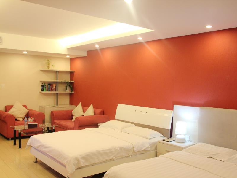 Hangzhou Dushangju Hotel Apartment Binjiang Exterior foto